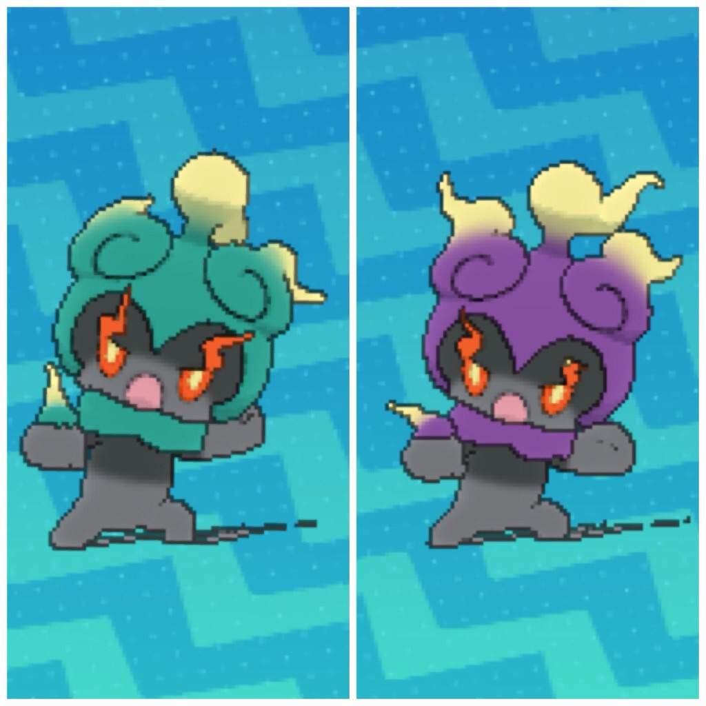 Marshadow Shiny Comparison | Pokémon Amino