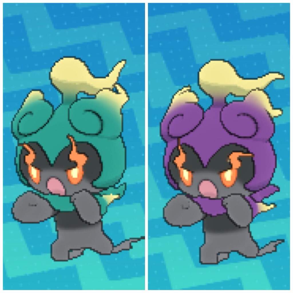 Marshadow Shiny Comparison | Pokémon Amino