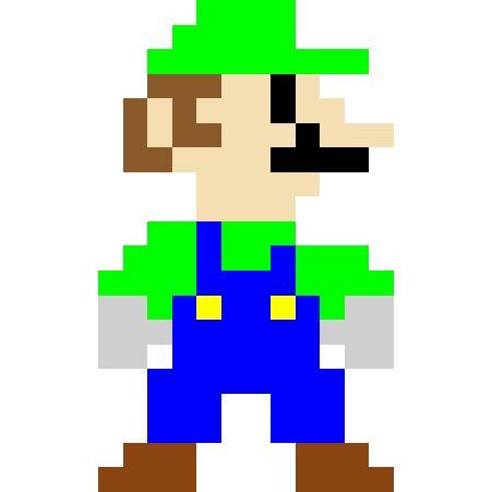 Mi luigi de 8 bits | 🍄Super Mario🍄Amino🍄 Amino