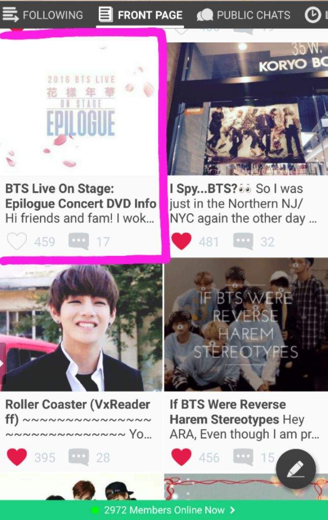 Updated Bts Live On Stage Epilogue Concert Dvd Info Army S Amino