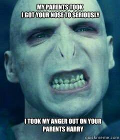 Voldy's nose Memes Part 1 | Harry Potter Amino