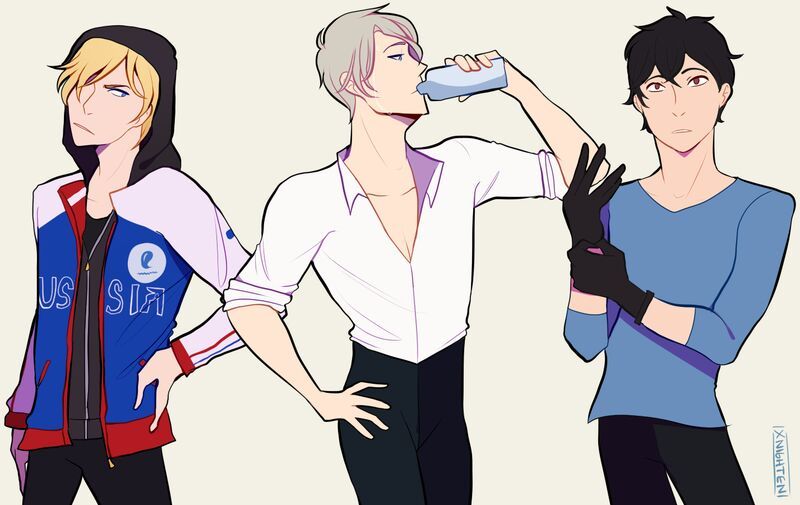 Yuri, Viktor, & Yurio 