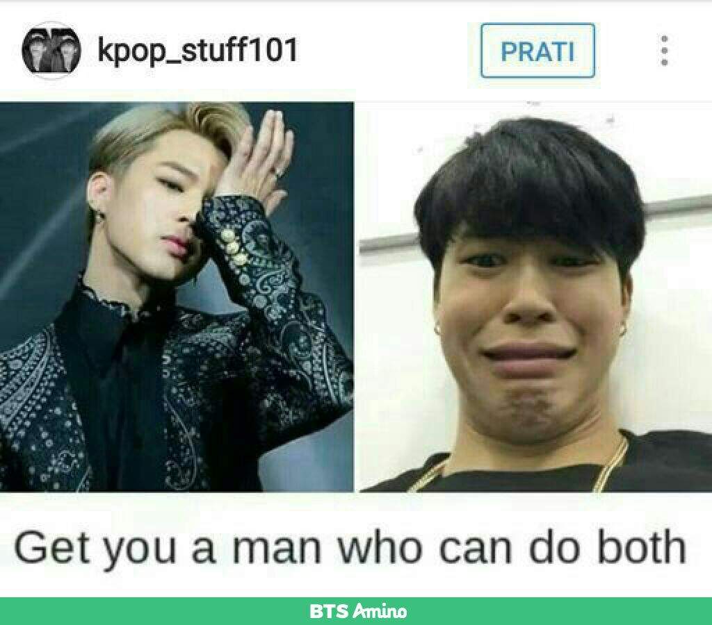 Get you a man who can do both | ARMY's Amino