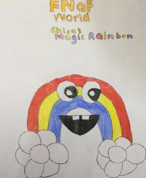 Chicas Magic Rainbow Drawing Five Nights At Freddys Amino - 