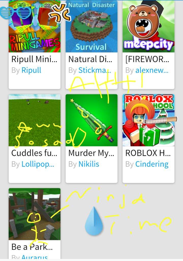 Which Is Mah Favorite Game Roblox Amino - favorite the roblox game