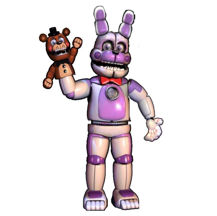 This is how Bonnie will look like if he was a funtime animatronic EDIT.