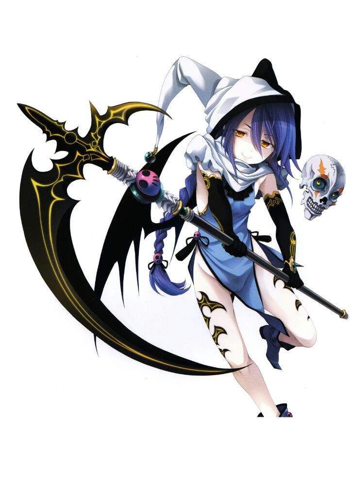 Cloak Grim Reaper Anime Girl