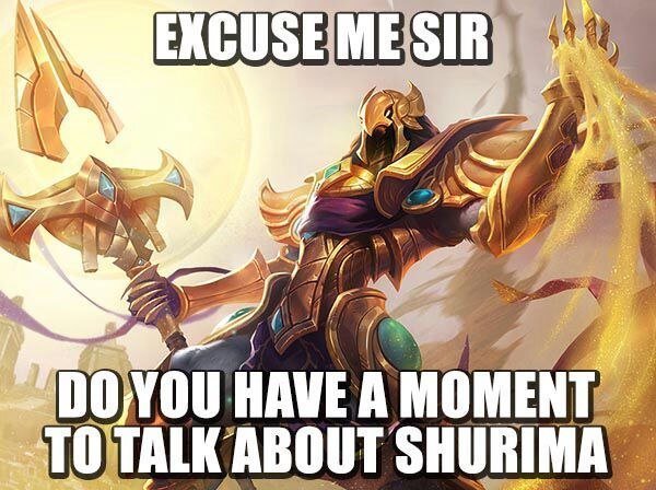 DO YOU HAVE A MOMENT TO TALK ABOUT SHURIMA?! | League Of Legends Official  Amino