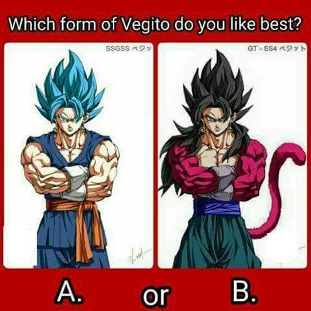 Vegito Ssj 4 Vs Vegito Ssb Dragonballz Amino