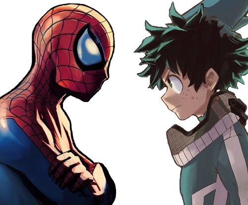 Spider man and Deku | My Hero Academia Amino