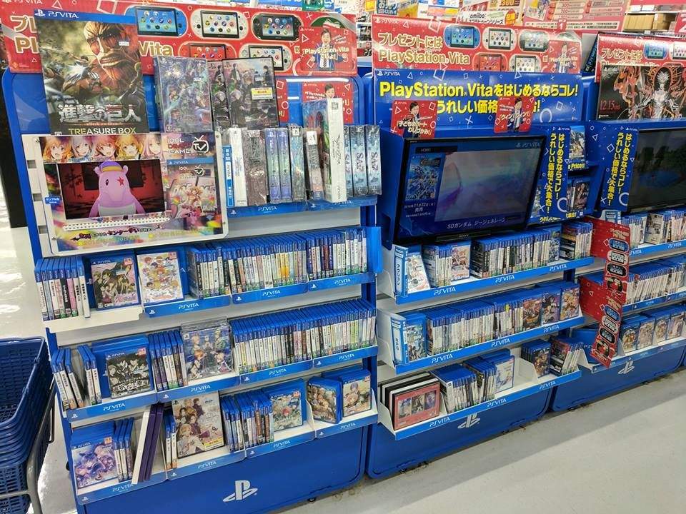 PS Vita Japan store | Anime Amino