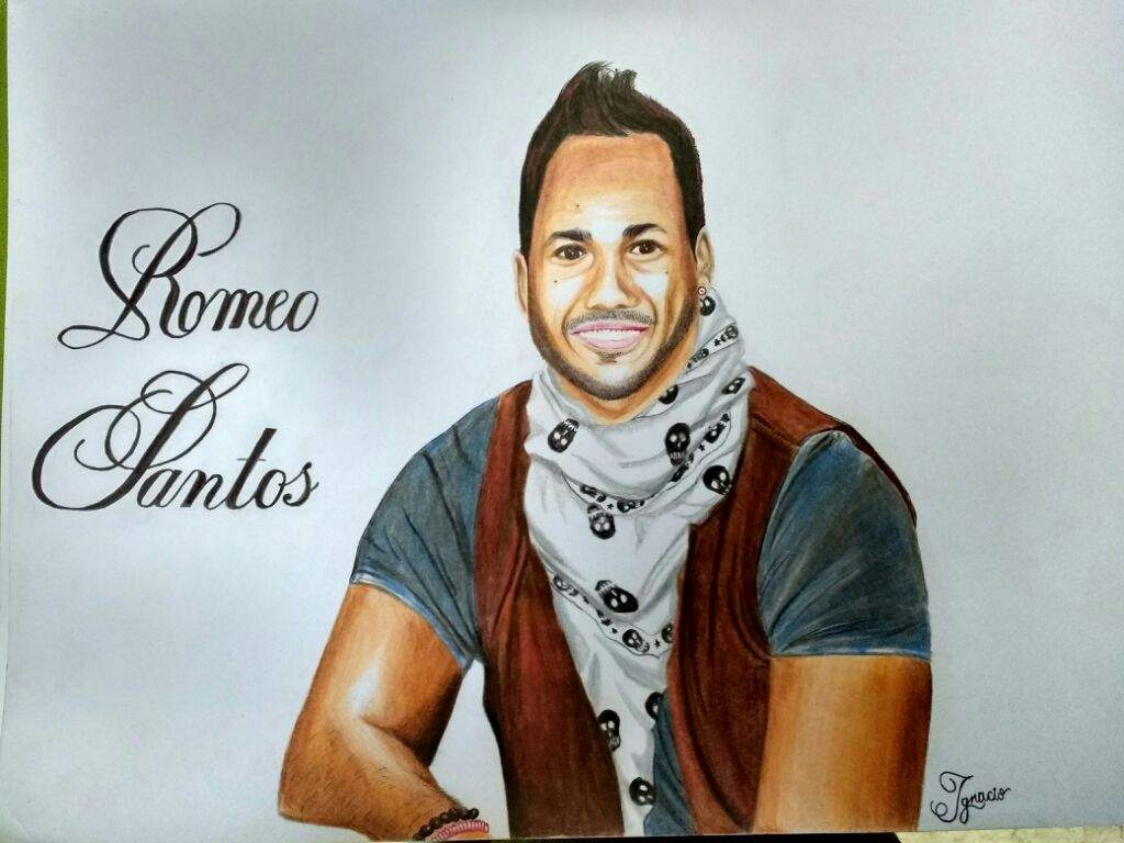 Dibujo de Romeo Santos •Arte Amino• Amino