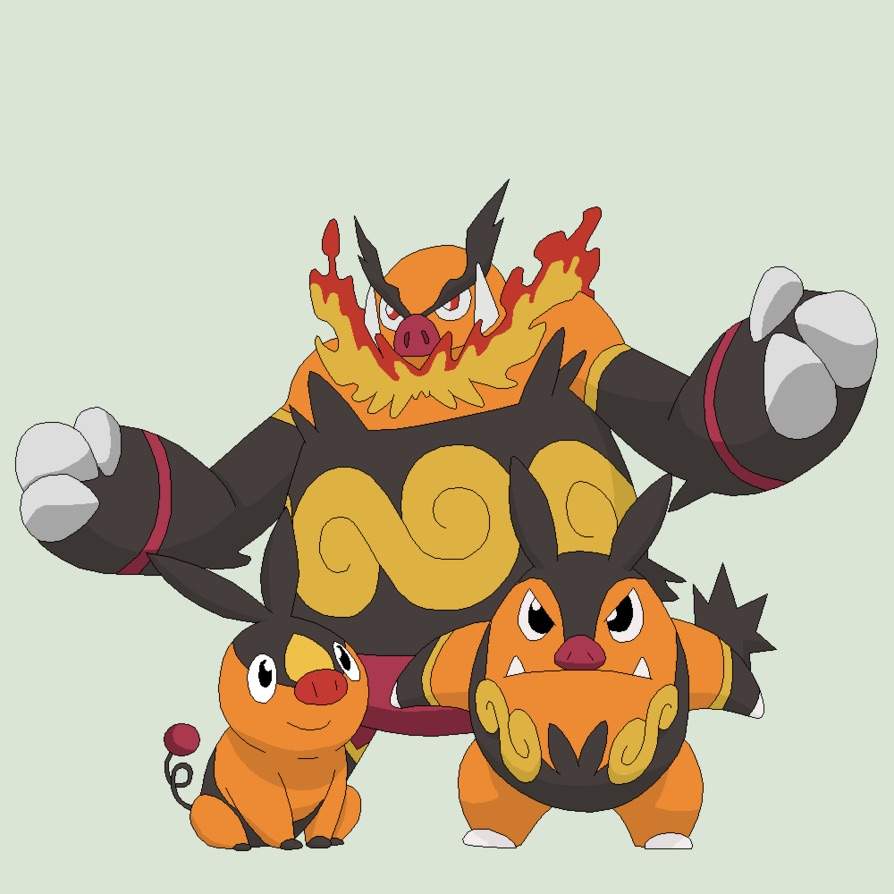 I The Tepig Family Pokémon Amino Pokémon