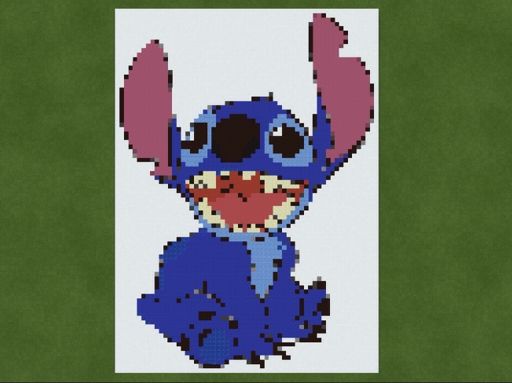 Stitch Pixel Art | Minecraft Amino