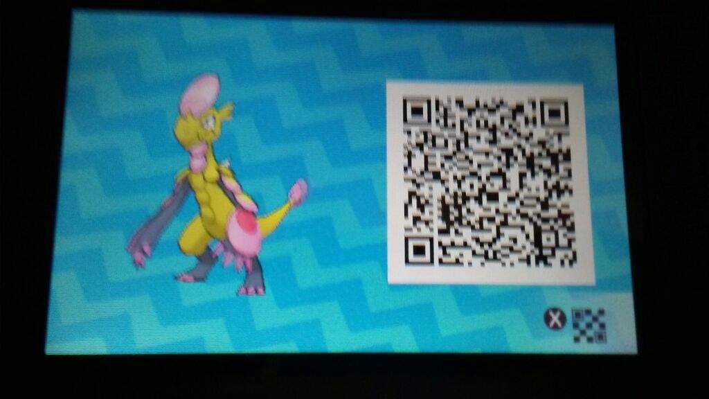 Shiny Hakamo Pokedex QR code | Pokéverse™ Amino