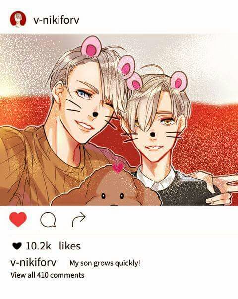 El Hijo De Viktor Y Yuri😲😍 Yuri On Ice Amino