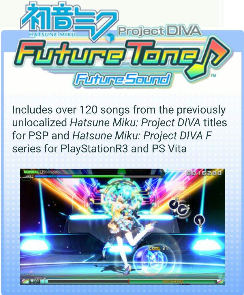 Project Diva Ft Ps4 17 Miku Hatsune Amino