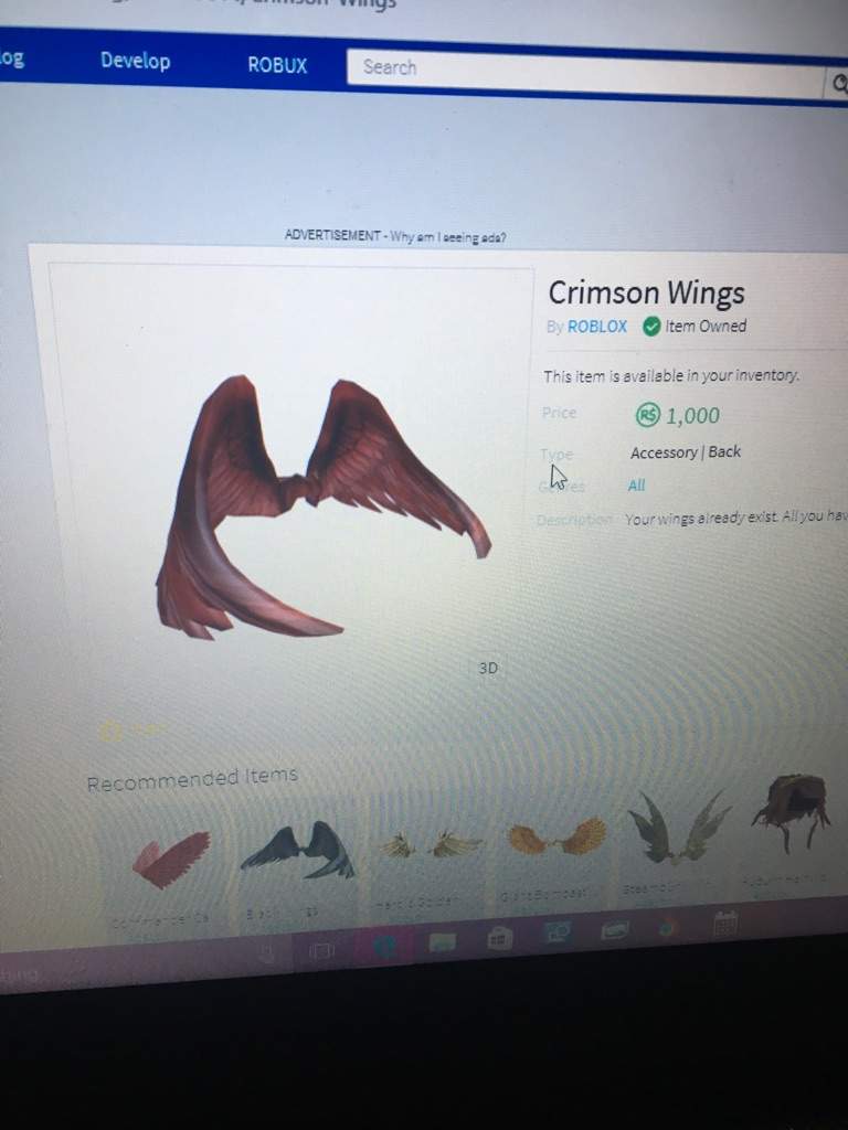 Which Wings Should I Wear Buy Roblox Amino
