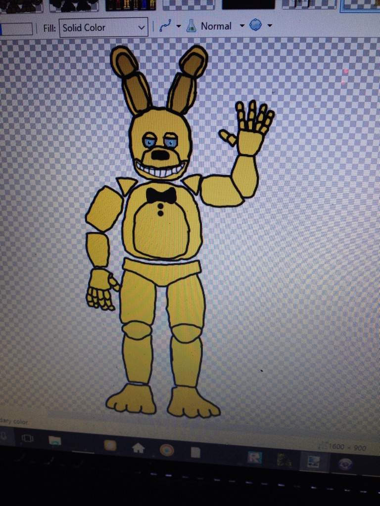 Springbonnie with progress shots | Five Nights At Freddy's Amino