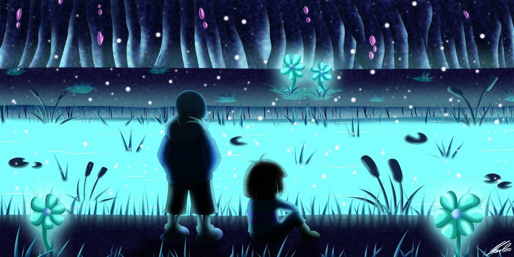 Waterfall | Undertale Amino