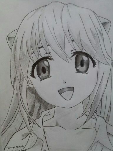 Dibujo de lucy/nyu | •Anime• Amino