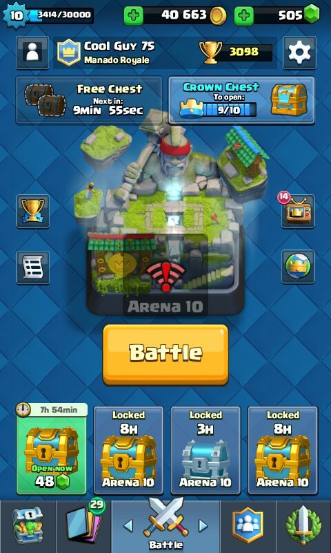 Reached Arena 10 Legendary On Shop Clash Royale Amino