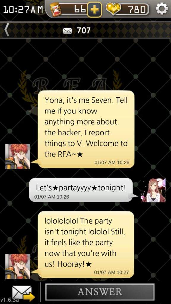 Let S Party Tonight Mystic Messenger Amino