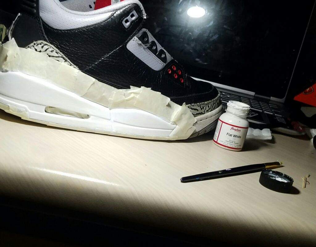 white shoe paint for jordans