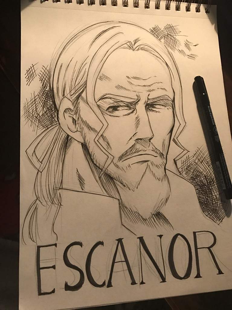 Nanatsu no Taizai wanted poster: Escanor.