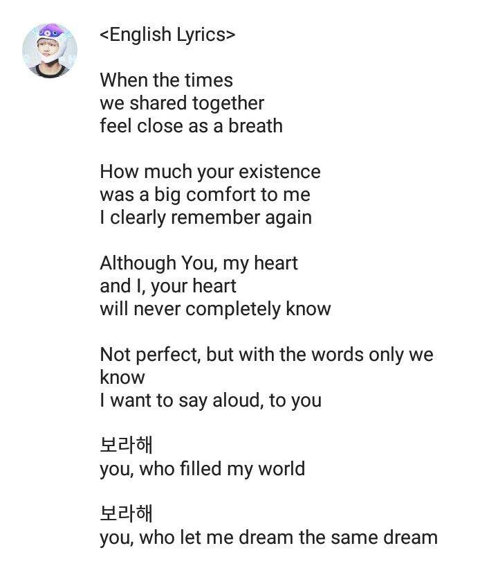 Bts Songs Lyrics English