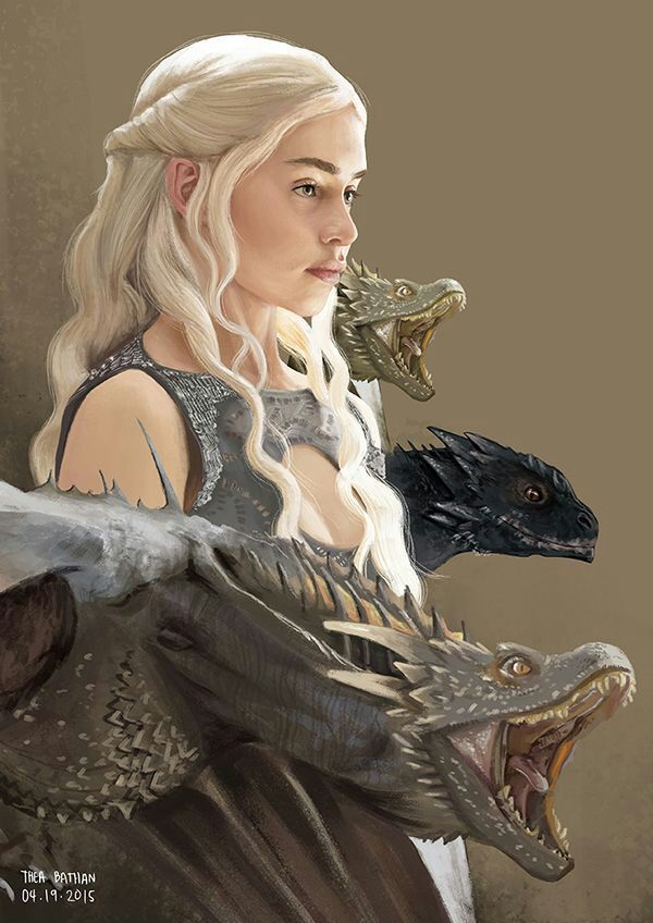 daenerys visions to wake the dragon