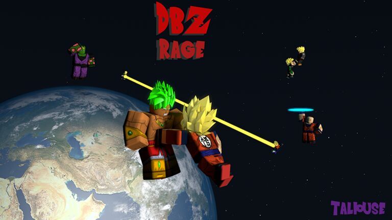 Dragon Ball Z Rage Roblox