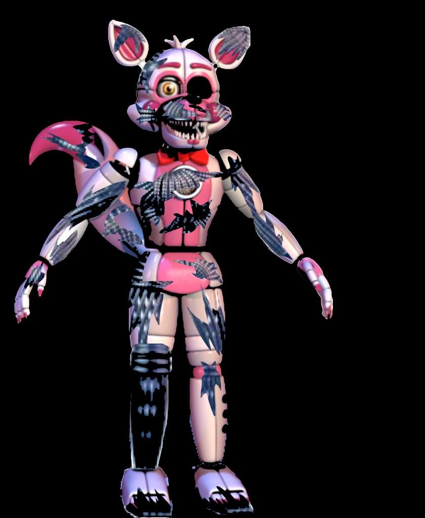 Withered Funtime Foxy.