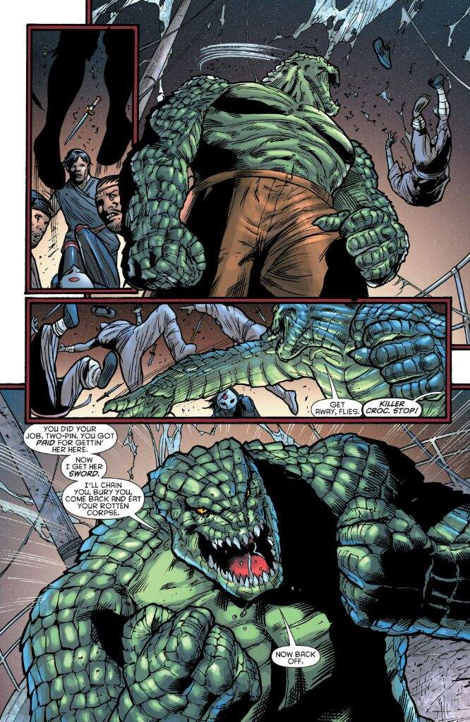 killer croc imposter