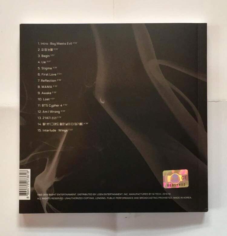 Unboxing BTS WINGS (I Version) KPop Amino