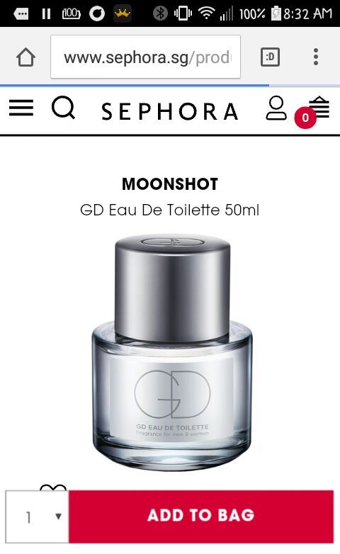 gd eau de toilette