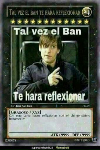 cartas  •Meme• Amino