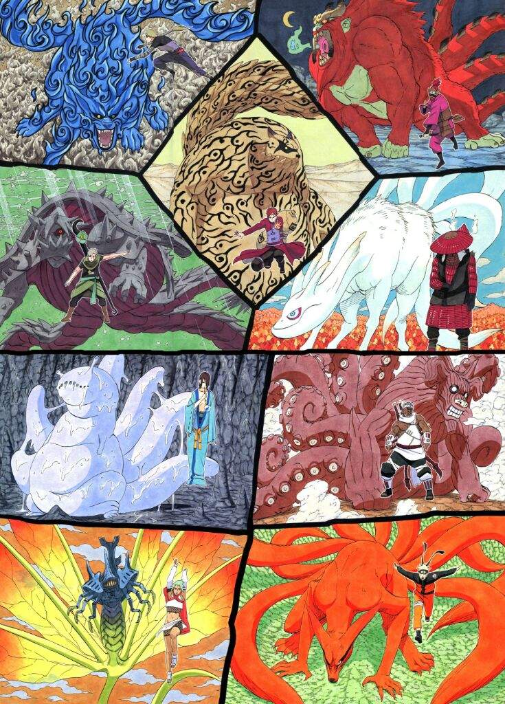 Lest get all the tailed beast and there jinchuuriki | PokeHuman Amino Amino