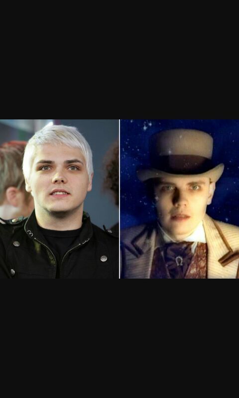 Gerard Way and Billy Corgan.