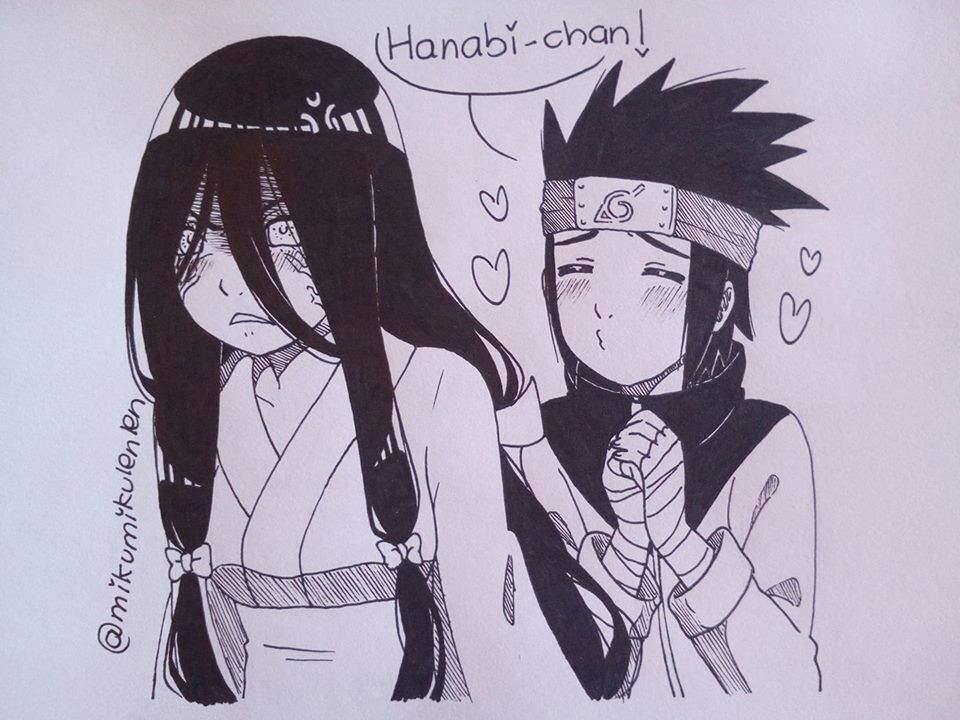 Konohamaru X Hanabi •anime• Amino 1255