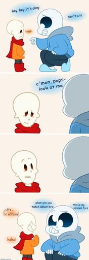 Small sans and pap | Undertale Amino