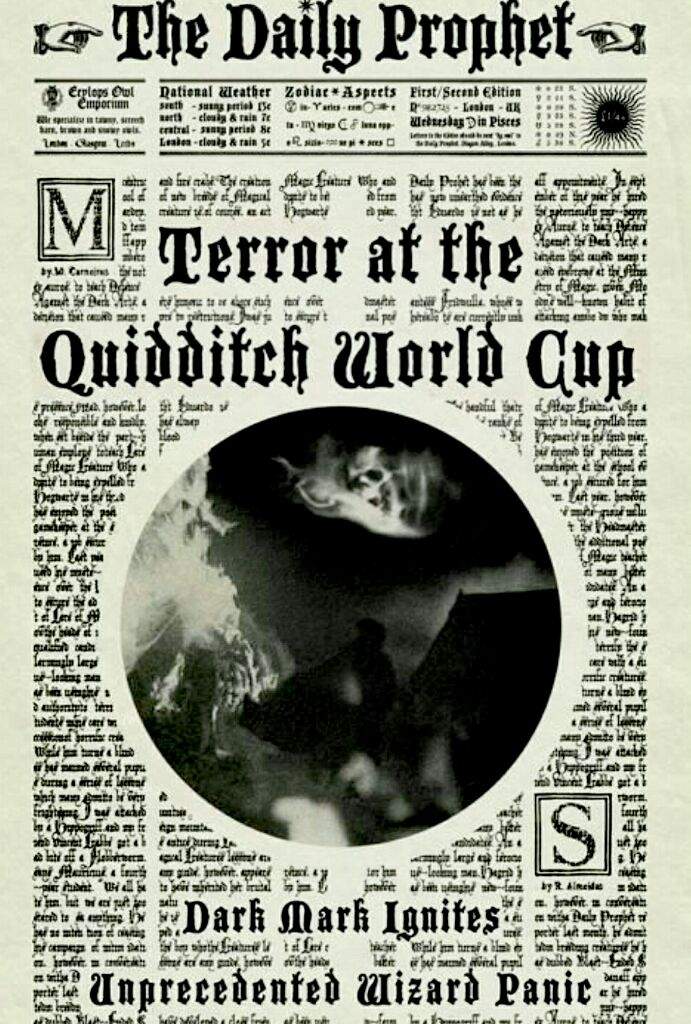 When Hp Is Tell By The Newspaper Harry Potter Amino