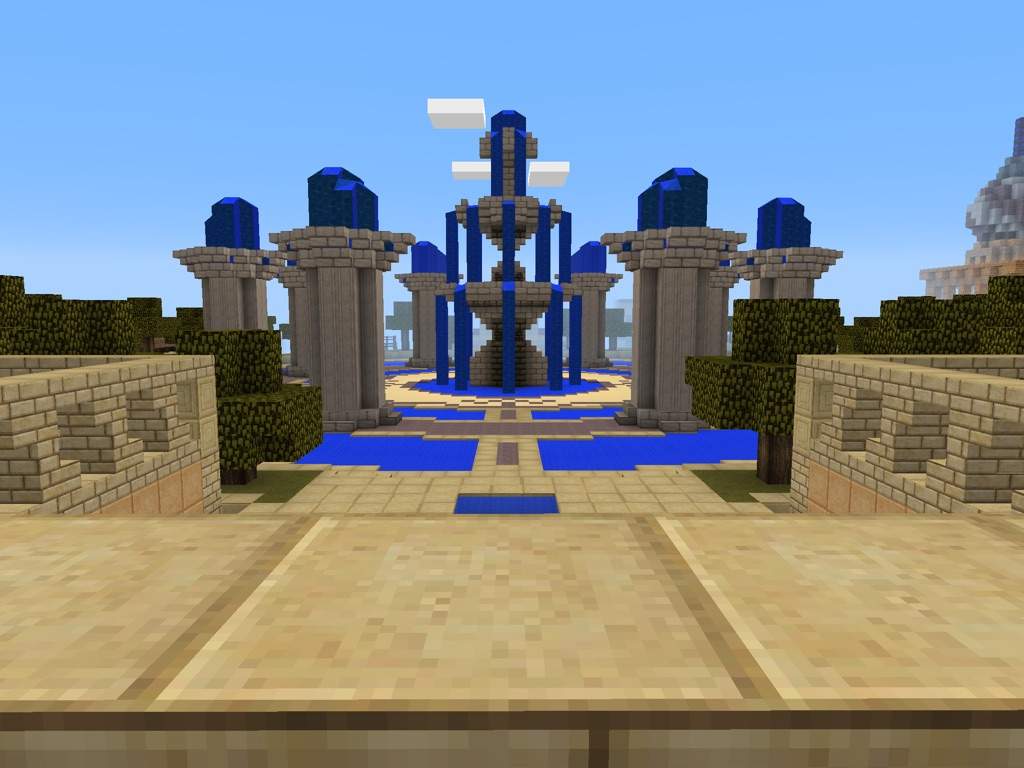 Palace Fountains | Minecraft Amino