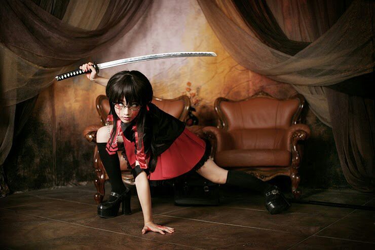 Blood-C. 🗡 Saya Kisaragi 🗡. cosplay. 