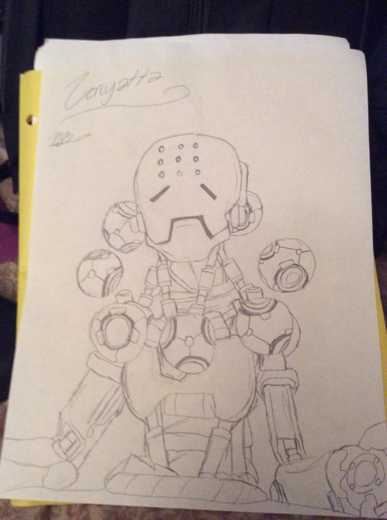 Zenyatta From Overwatch Art Anime And A Chibi Reaper Amino