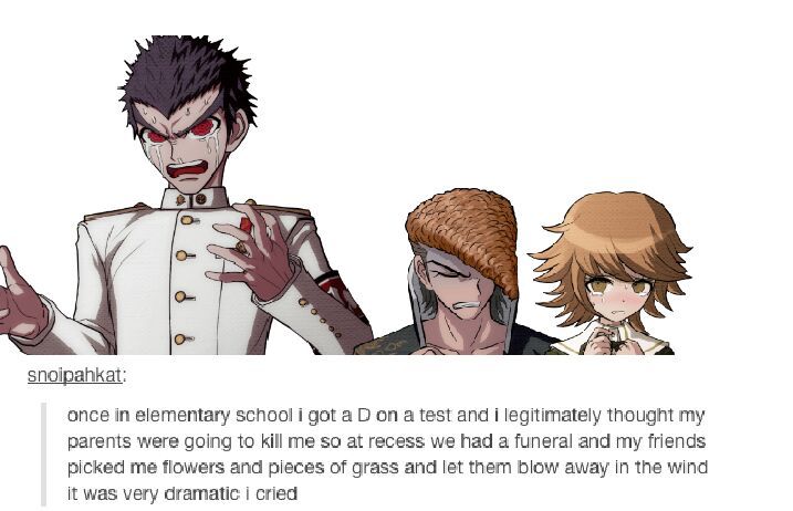 I made text posts | Danganronpa Amino