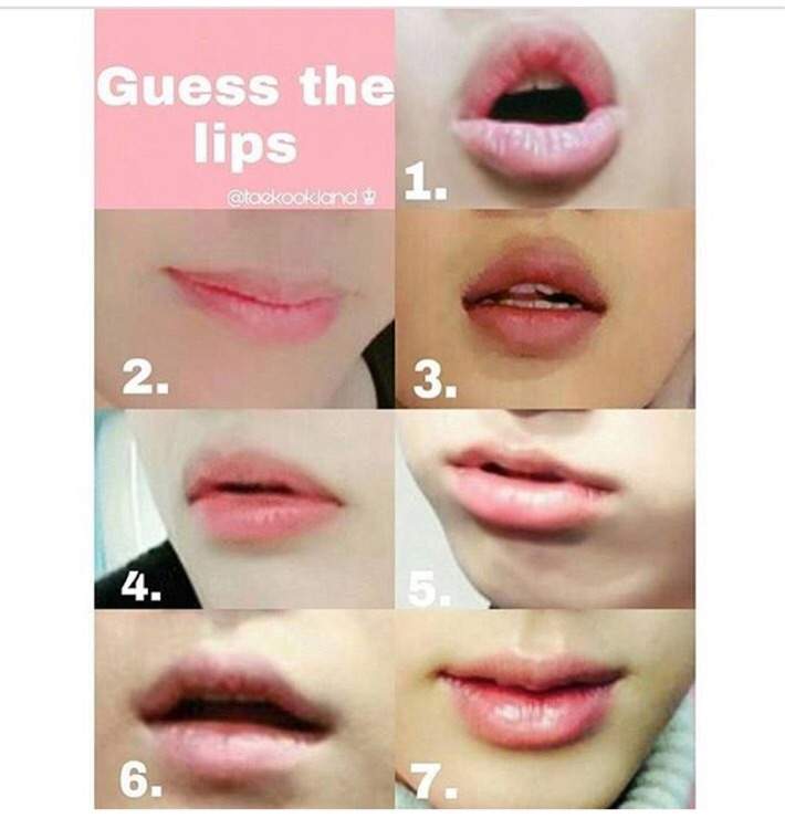 BTS lips guessing 👄🤔 | ARMY's Amino