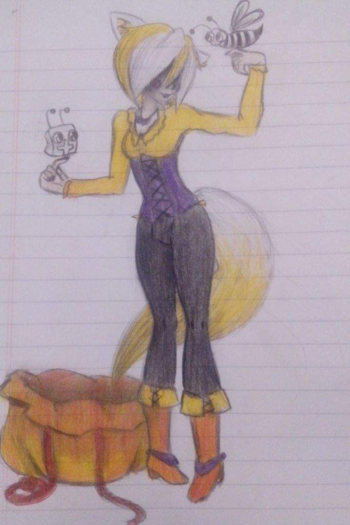 Dibujo Lolbit/ Draw Lolbit | °Fnaf Sister Location Amino° Amino
