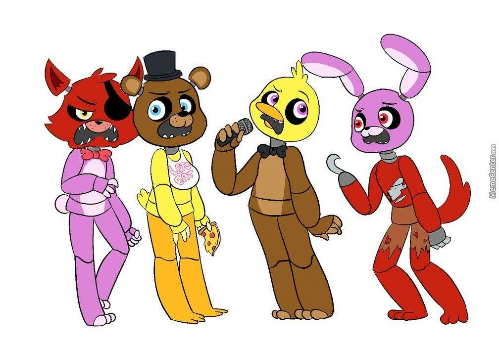 Today from the fnaf capital of amino is the suit-swap challenge! 