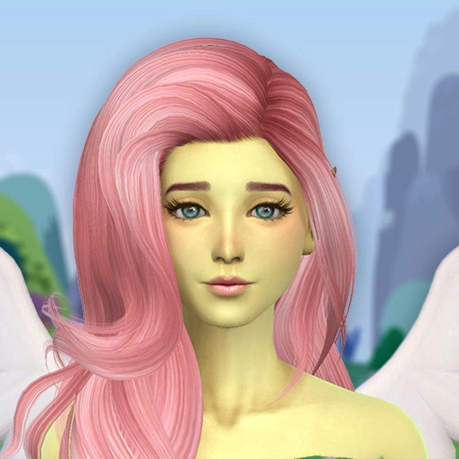 CAS: Fluttershy | Sims Amino